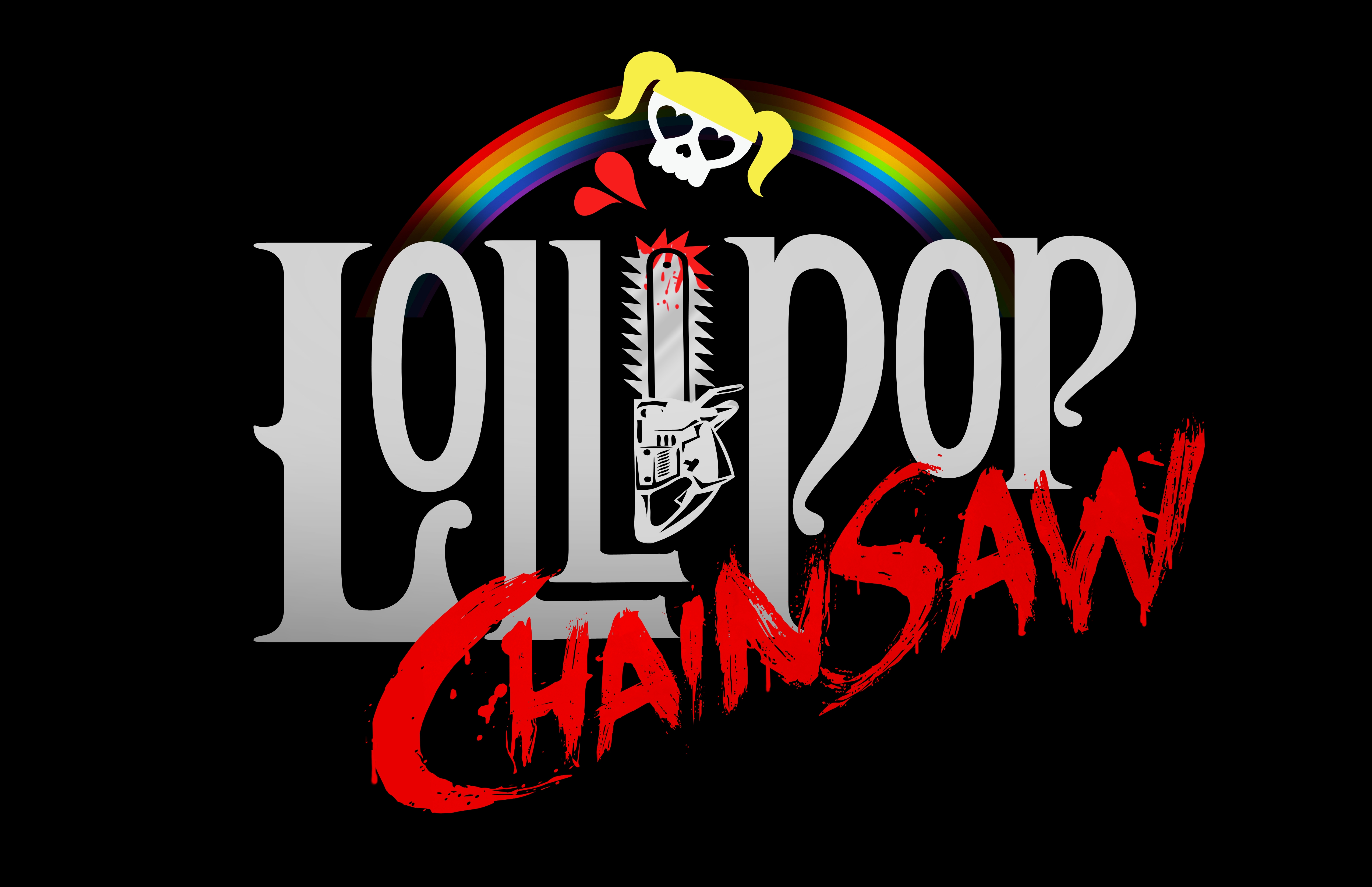 lollipop chainsaw wallpaper,logo,text,font,graphic design,graphics