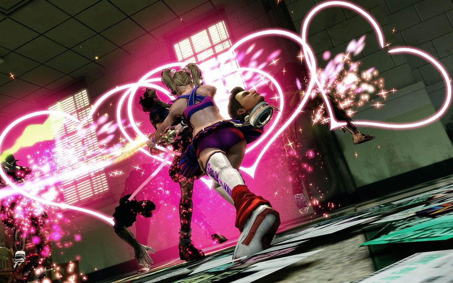 Lollipop chainsaw repop. Lollipop Chainsaw Xbox 360. Игра Lollipop Chainsaw. Игра Lollipop Chainsaw 18. Lollipop Chainsaw 2.