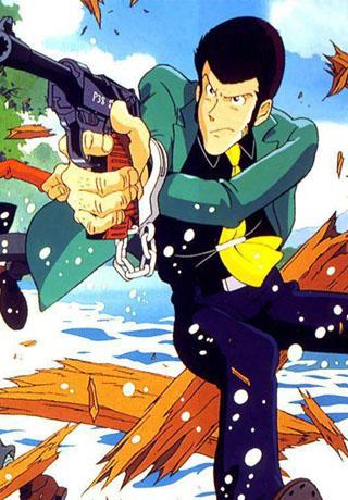 lupin the third wallpaper,cartoon,anime,fictional character,illustration,animated cartoon