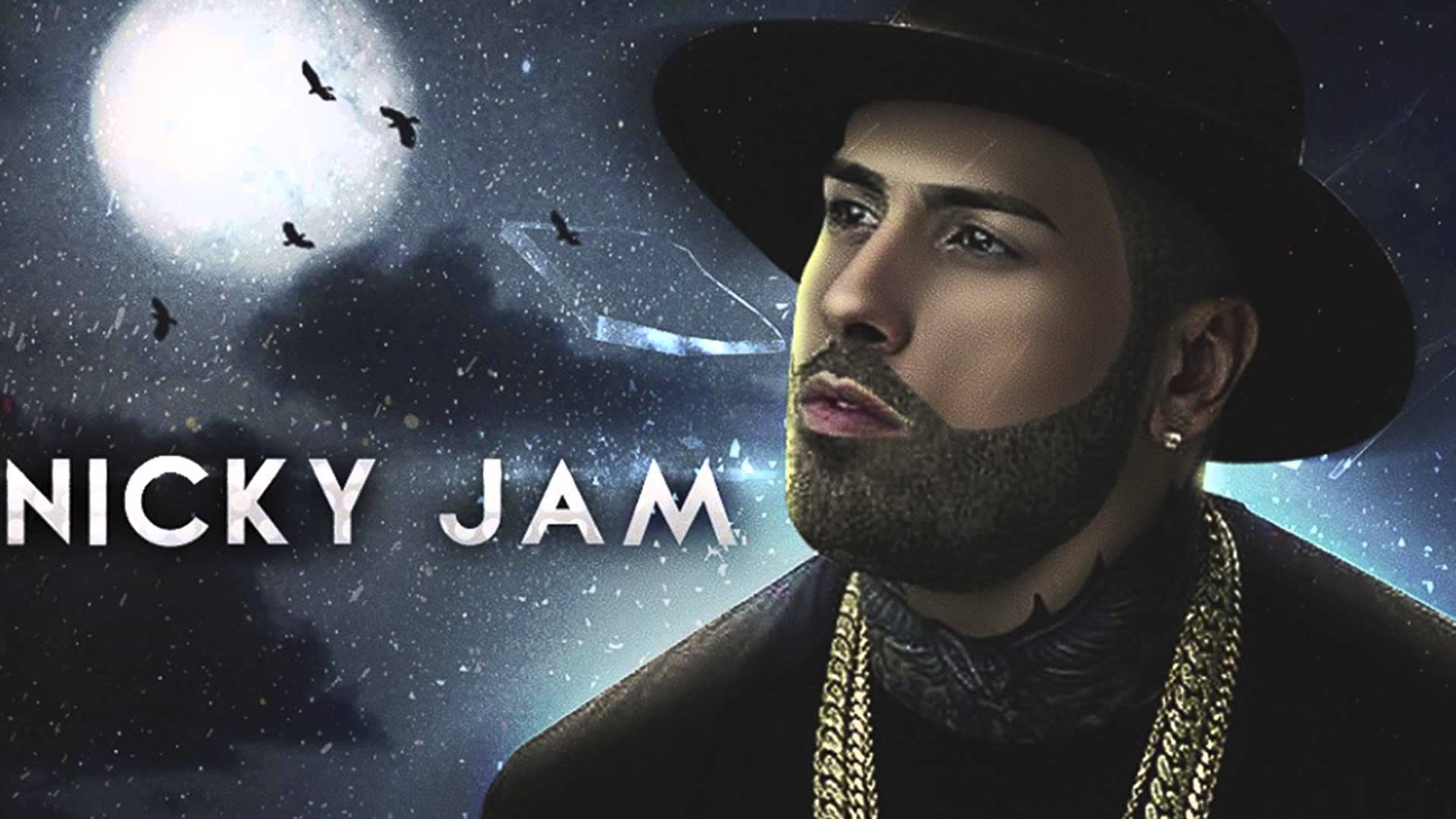 nicky jam wallpaper,facial hair,beard,cool,font,photography