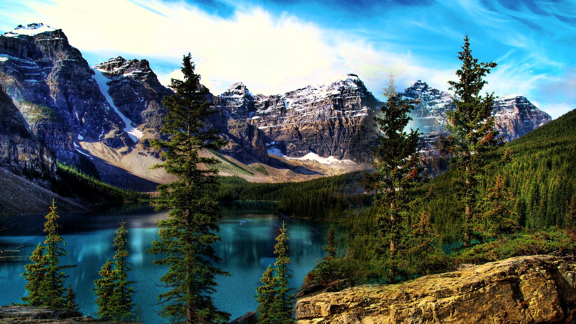 And Lakeswallpaper 42314htm - Moraine Lake- WallpaperUse