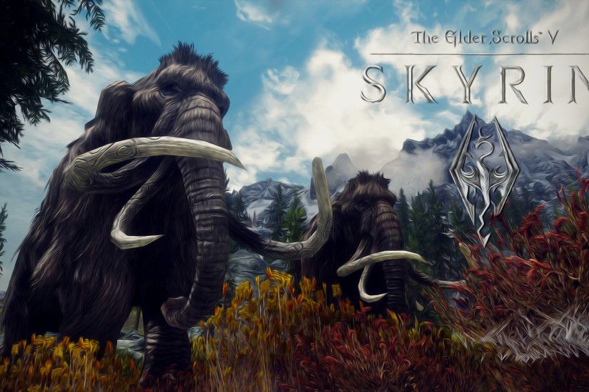 mammoth wallpaper,mammoth,adventure game,wildlife,highland,yak