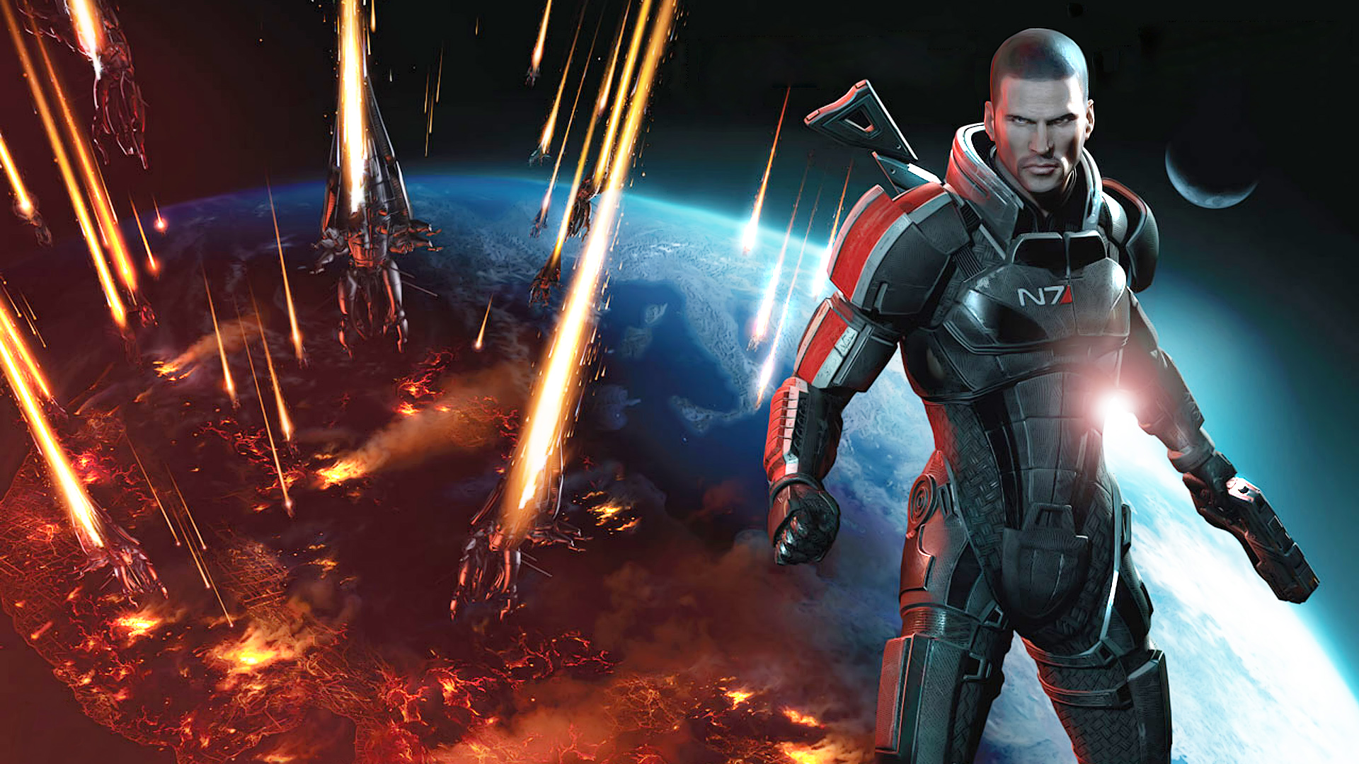 mass effect wallpaper android,action adventure game,pc game,superhero,fictional character,action film