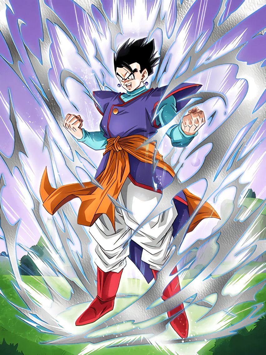 fondo de pantalla de gohan,anime,dibujos animados,cg artwork,personaje de ficción,esfera del dragón