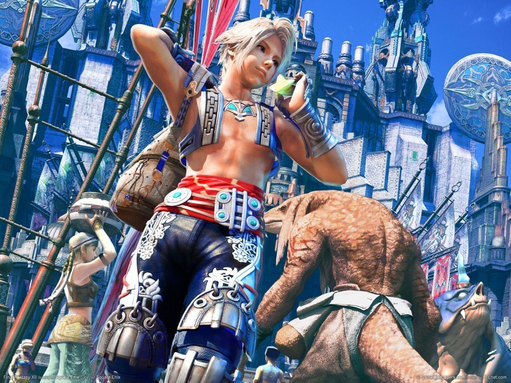 ff12 wallpaper,barechested,massively multiplayer online role playing game