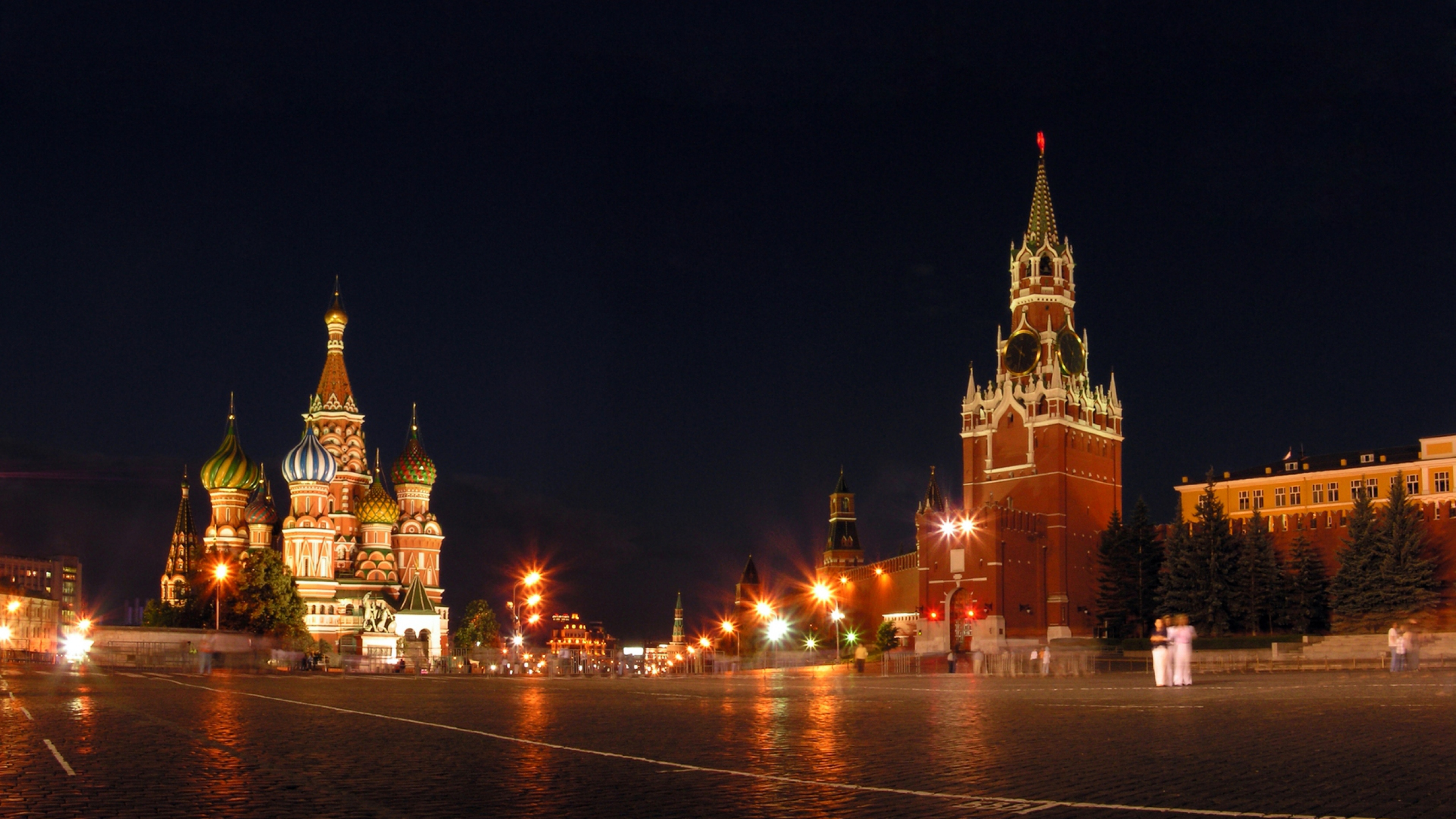 papier peint kremlin,nuit,ville,ciel,ville,lumière
