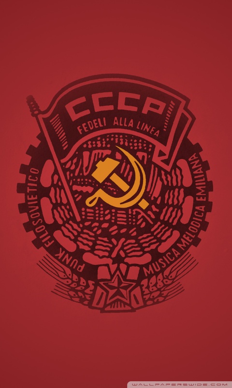 carta da parati cccp,rosso,emblema,maglietta,illustrazione,font
