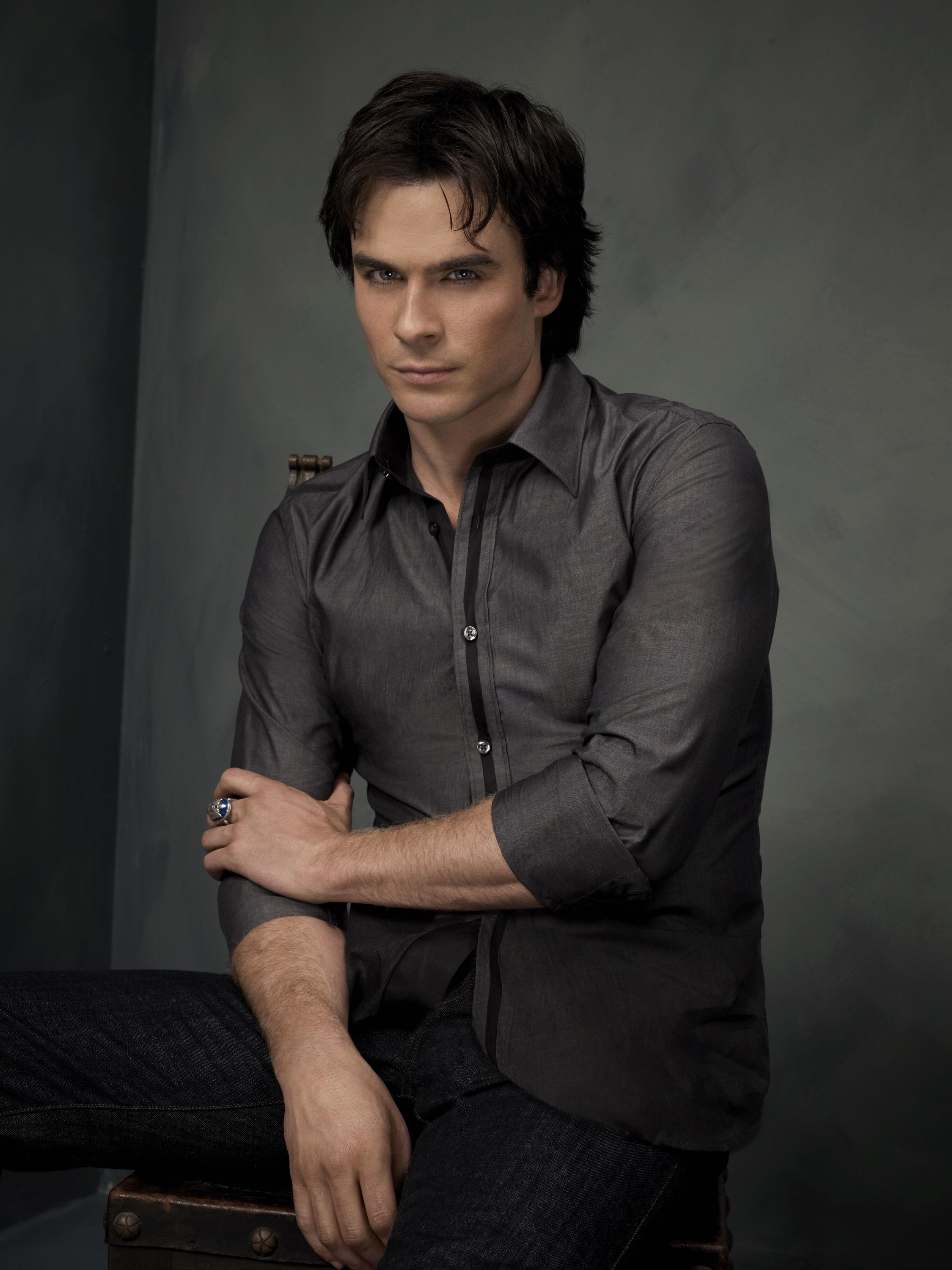 Ian Somerhalder High - Damon Salvatore- WallpaperUse
