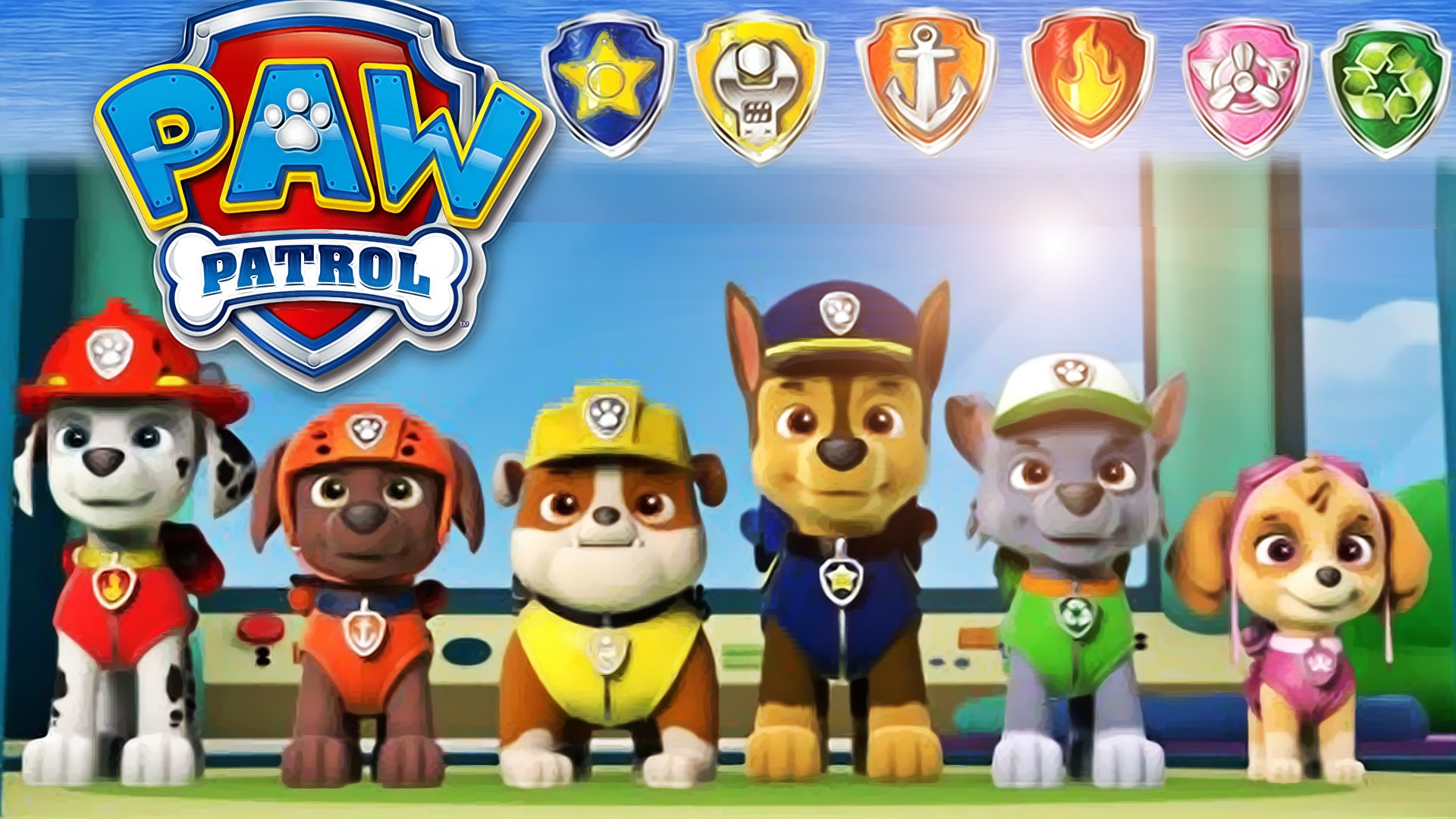 paw patrol wallpaper hd,cartone animato,cartone animato,mario,giocattolo,giochi