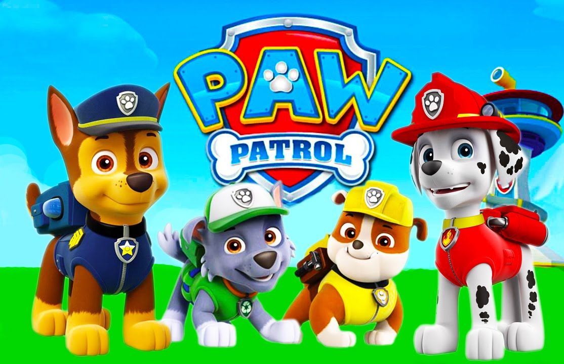paw patrol wallpaper hd,cartone animato,cartone animato,giocattolo,animazione,personaggio fittizio