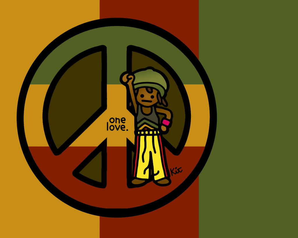 one love rasta wallpaper,yellow,cartoon,font,illustration,logo