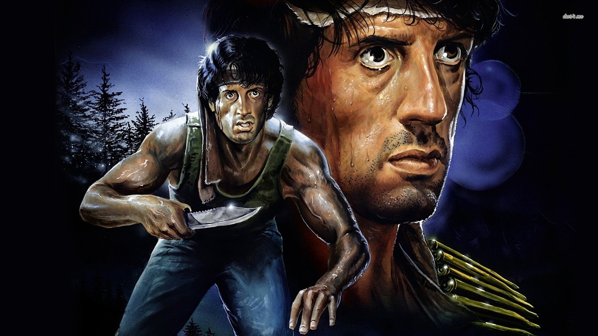 rambo fondo de pantalla hd,película,humano,ilustración,arte,juegos