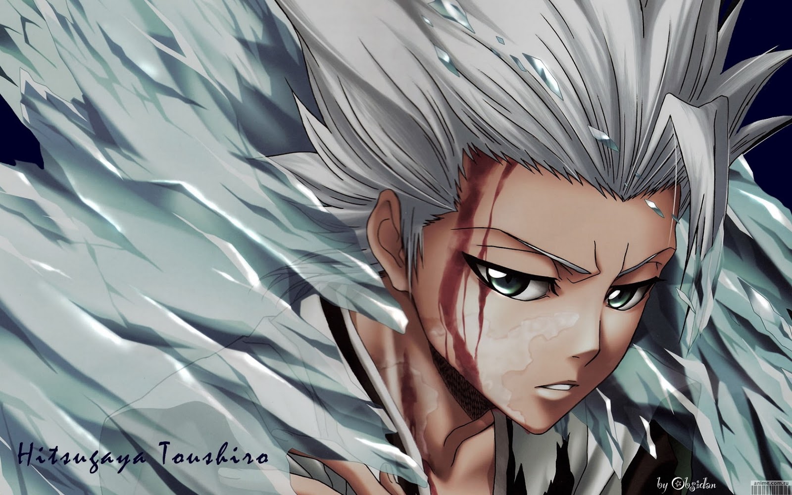 hitsugaya wallpaper,cartoon,anime,cg artwork,fictional character,illustration