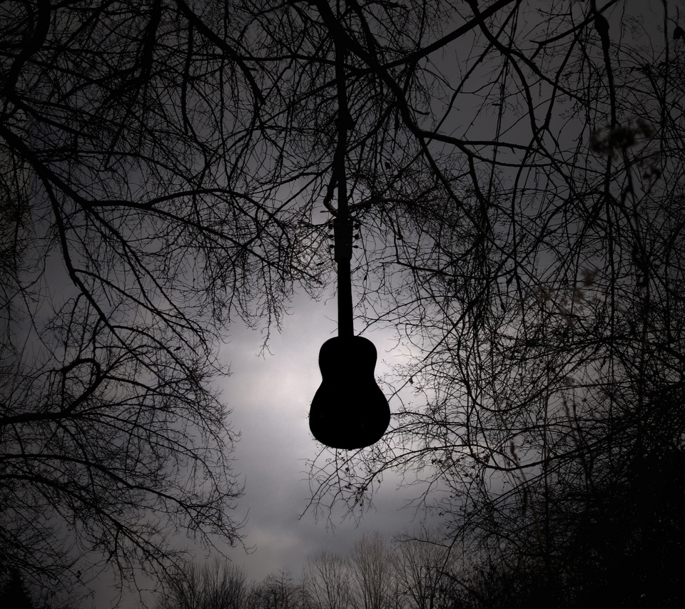 wallpaper rocker,black,tree,atmospheric phenomenon,sky,darkness