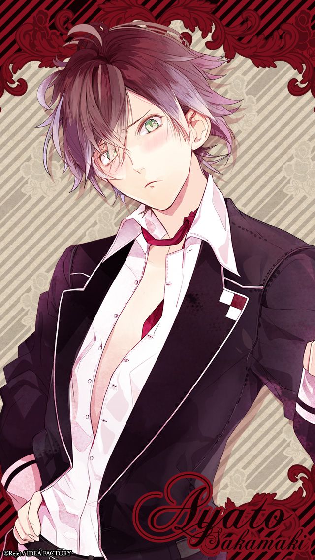 Diabolik Lovers Wallpaper Anime Cartoon Fictional Character Black Hair Wallpaperuse