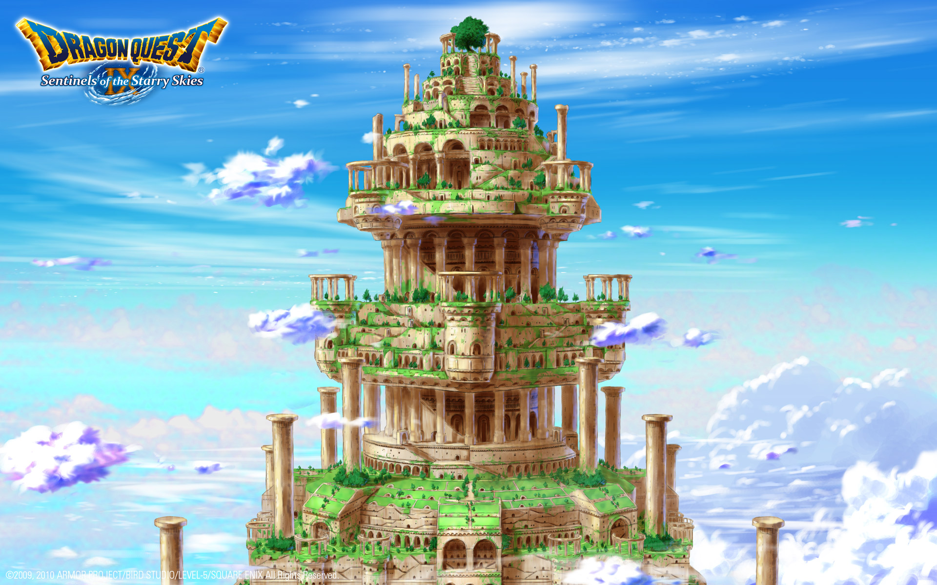 dragon quest wallpaper,torre,arquitectura,software de videojuegos,mundo,santuario