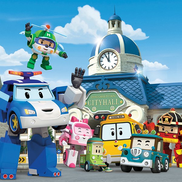 Jouet Robocar Poli - Voiture De Transformation Avion - Figurine Interactive Pour Enfants