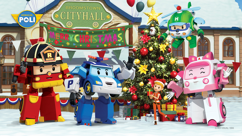 robocar poli wallpaper,toy,christmas,christmas eve,christmas decoration,christmas tree