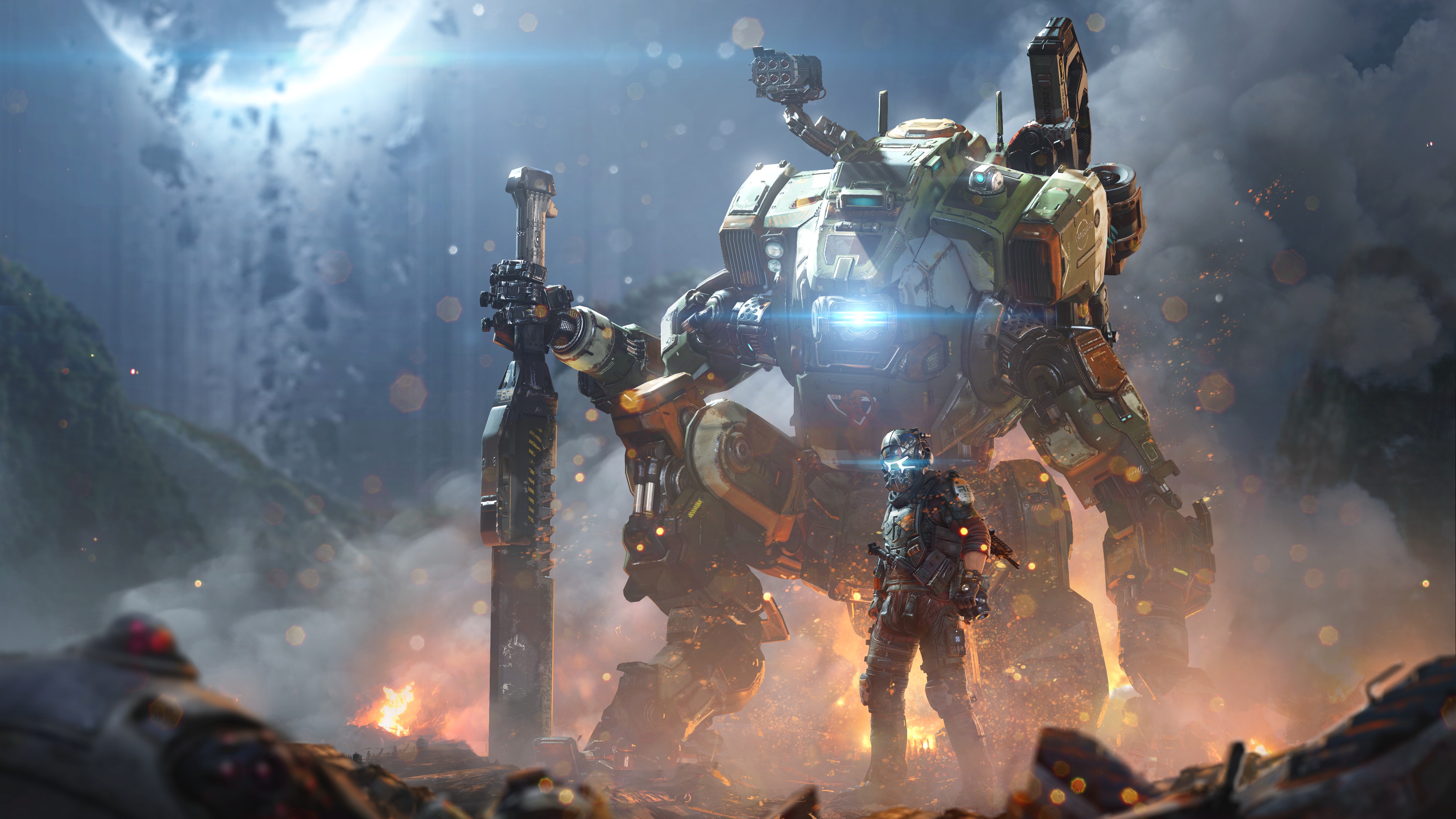 titanfall 2 wallpaper hd,action adventure game,pc game,mecha,strategy video game,screenshot