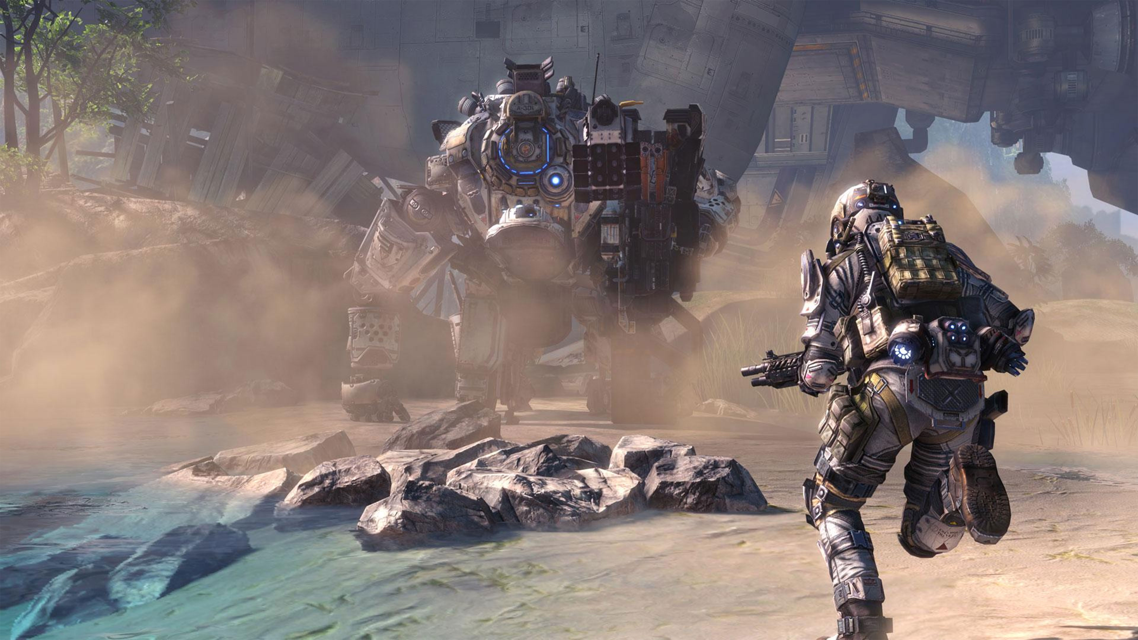 titanfall 2 wallpaper hd,action adventure game,pc game,shooter game,strategy video game,mecha