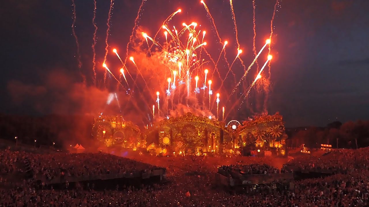 tomorrowland fondos de pantalla hd,noche,ligero,encendiendo,evento,fuegos artificiales