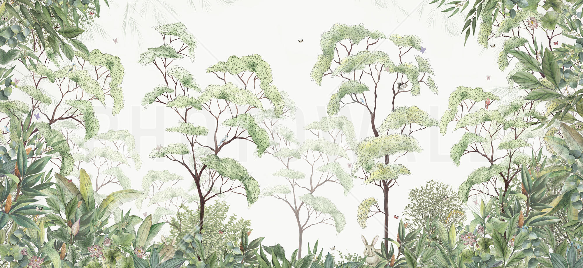 papier peint inspiré de la nature,plante,fleur,famille d'herbe,herbe,arbre