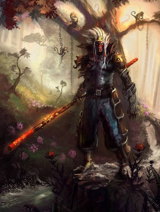 fondo de pantalla de sun wukong,juego de acción y aventura,cg artwork,demonio,personaje de ficción,juegos