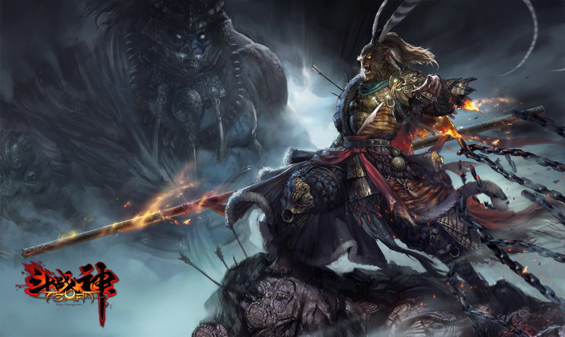 sun wukong wallpaper,action adventure game,pc game,demon,strategy video game,cg artwork