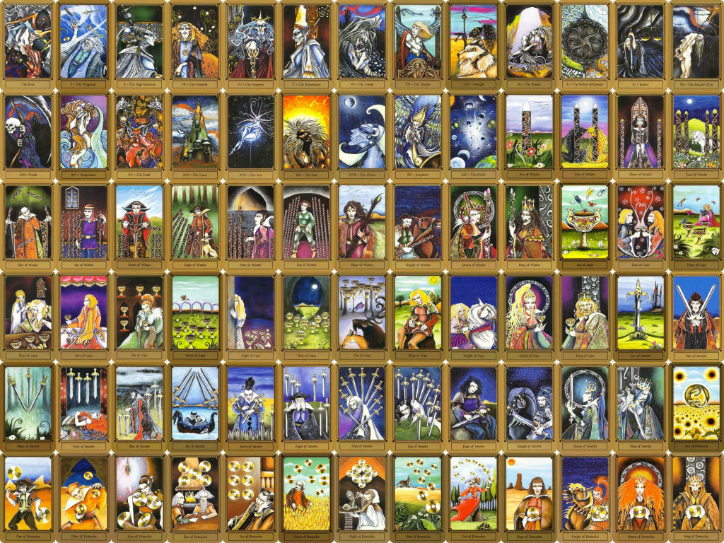 tarot card wallpaper,collection,games,anime,animated cartoon,fictional character