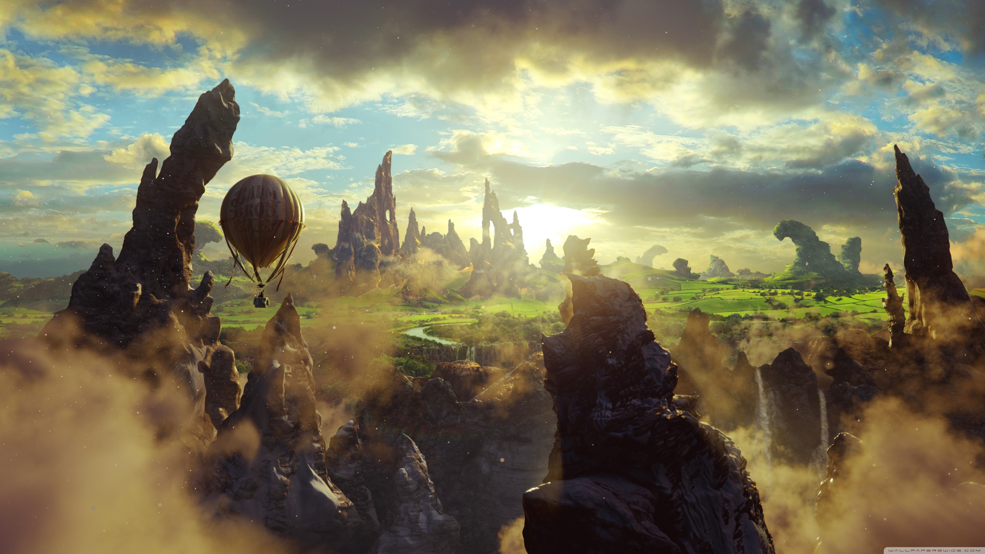 oz wallpaper,strategy video game,sky,games,cg artwork,screenshot