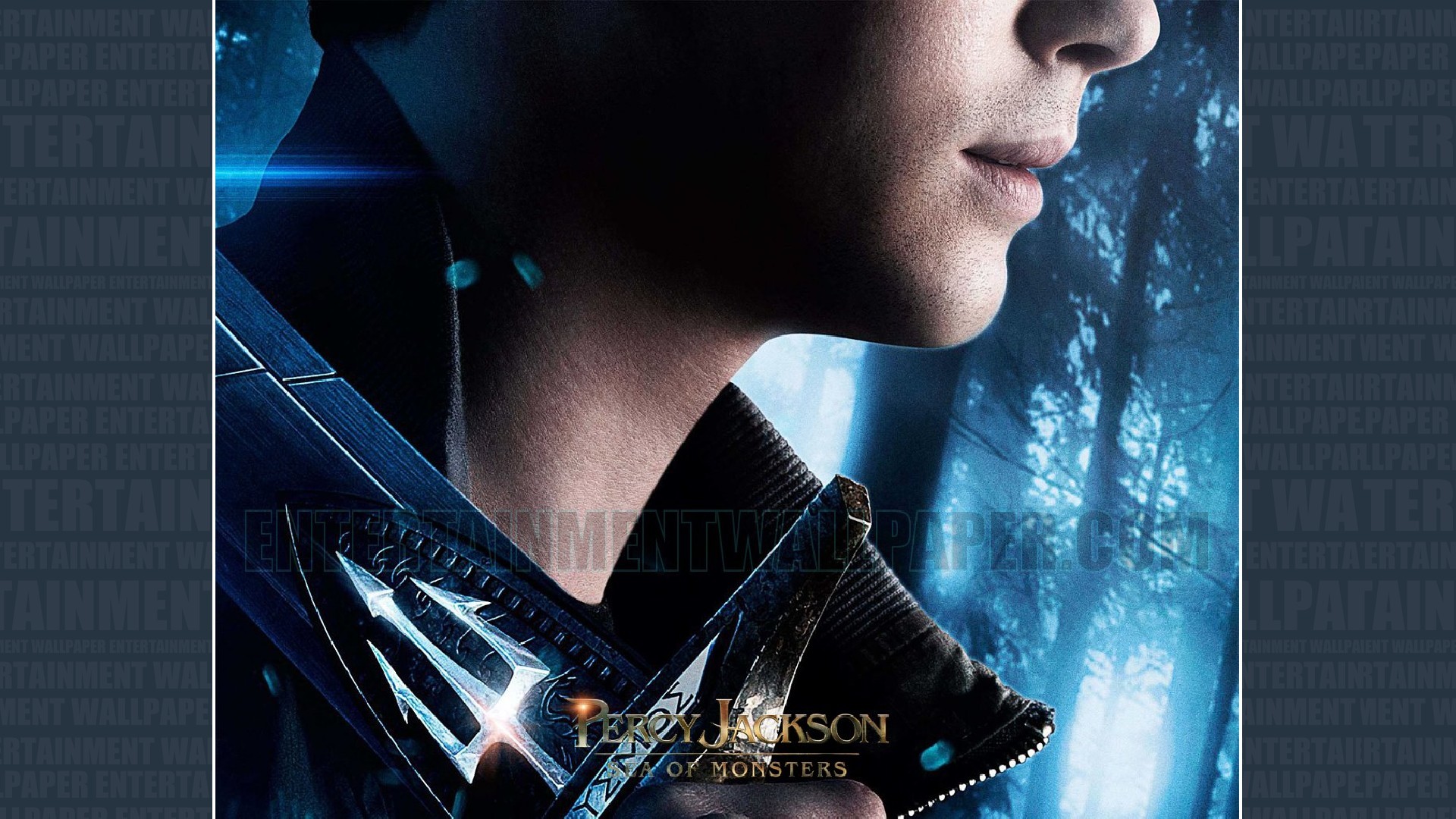 percy jackson iphone wallpaper,blue,beauty,nose,neck,cool