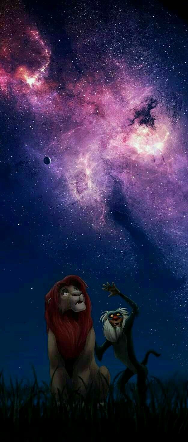 lion king iphone wallpaper,sky,space,atmosphere,astronomical object,outer space