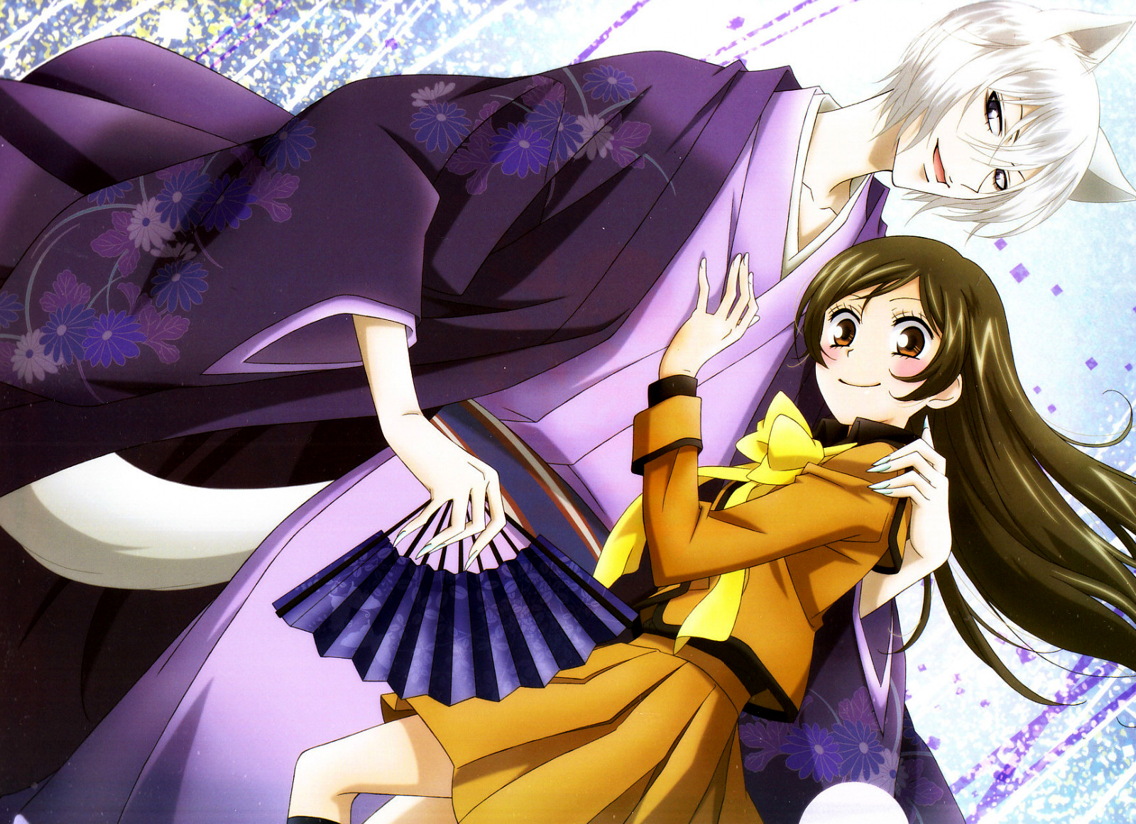 kamisama hajimemashita wallpaper,anime,cartoon,cg artwork,long hair,hime cut