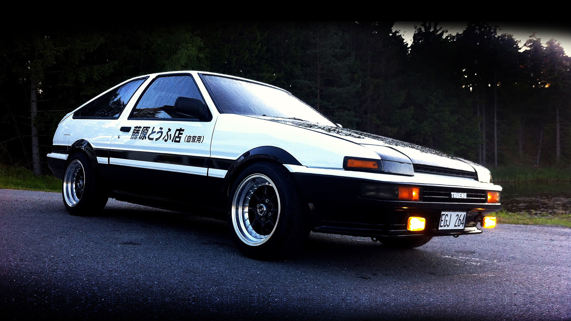 ae86 wallpaper,land vehicle,vehicle,car,coupé,sedan