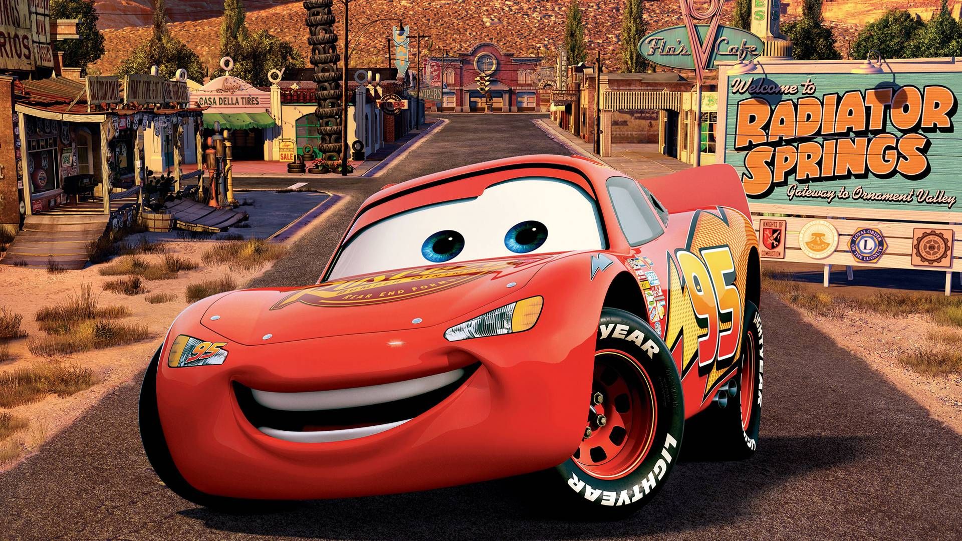 cars mcqueen wallpaper,vehicle,car,animated cartoon,automotive design,animation