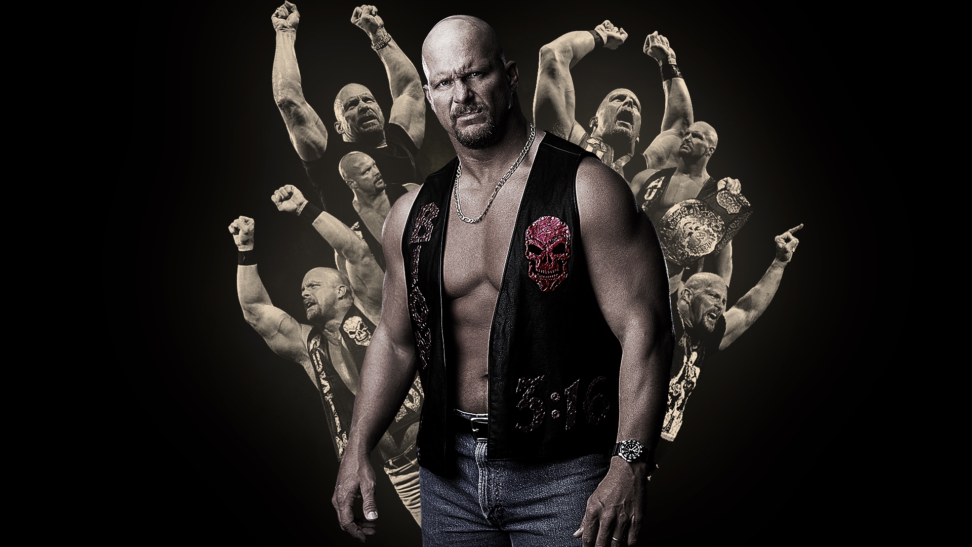 stone cold wallpaper,arm,muscle,barechested,tattoo,chest