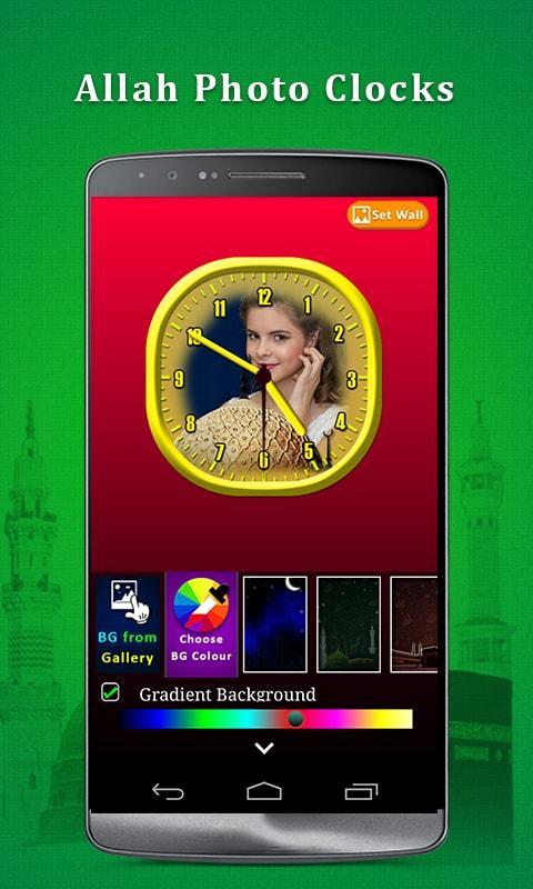 allah uhr live wallpaper,gadget,technologie,smartphone,selfie,mobiltelefon