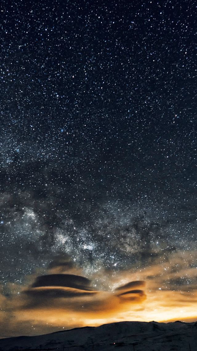 fondo de pantalla estrelas,cielo,atmósfera,noche,horizonte,nube