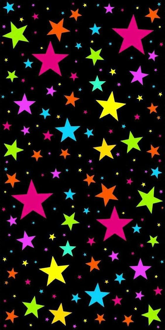 Hot Pink Stars Background WallpaperUse
