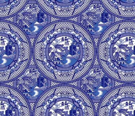papier peint à motif de saule,bleu,modèle,conception,symétrie,arts visuels