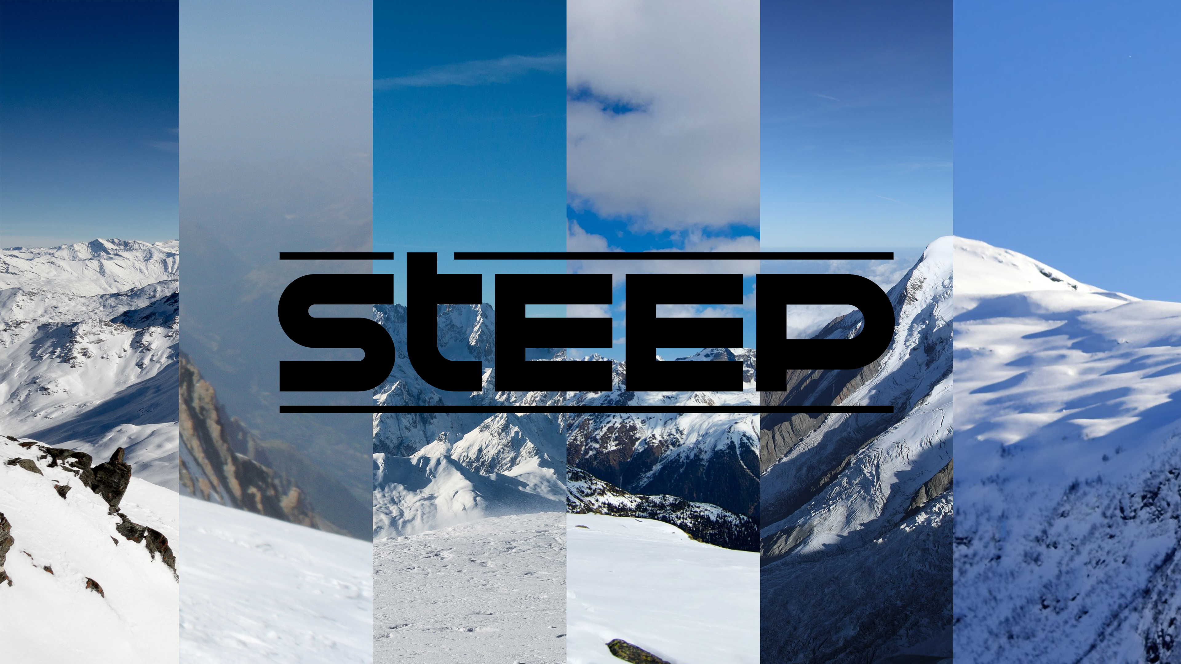 steep wallpaper,snow,mountainous landforms,winter,mountain,sky