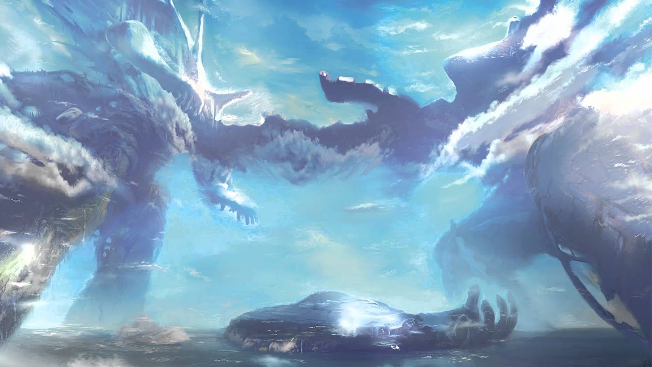 xenoblade chronicles fond d'écran,ciel,sous marin,oeuvre de cg,personnage fictif,monde