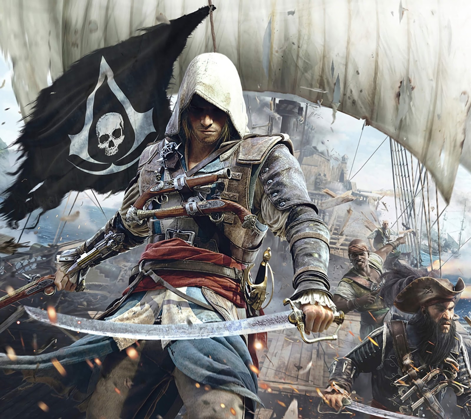 connor kenway wallpaper,action adventure game,pc game,games,strategy video game,illustration