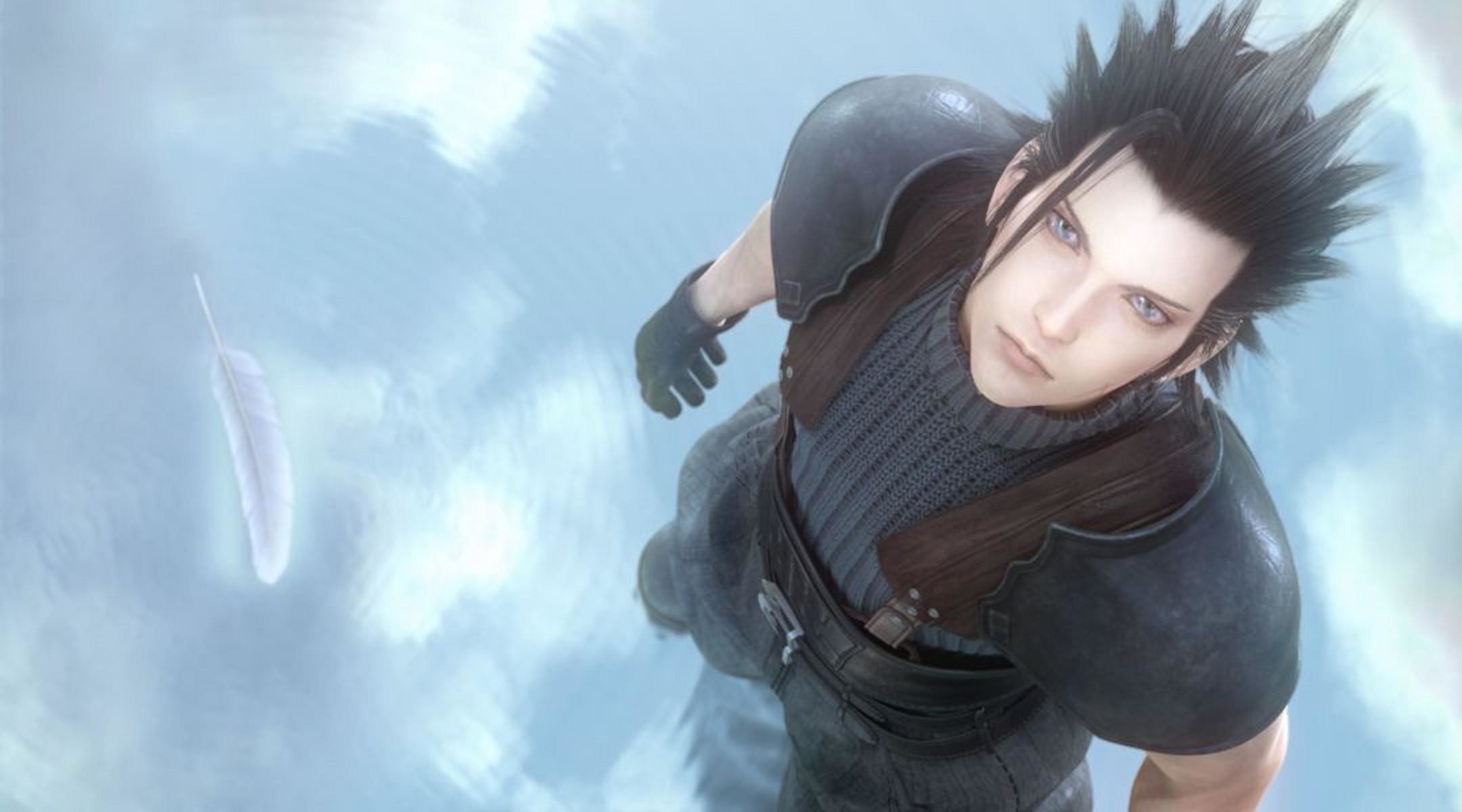 zack fair wallpaper,cg artwork,cool,black hair,long hair,photography