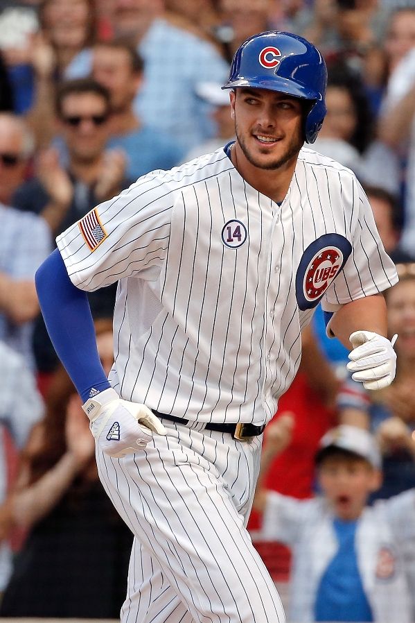 kris bryant fond d'écran,joueur de baseball,uniforme de baseball,des sports,baseball universitaire,championnat