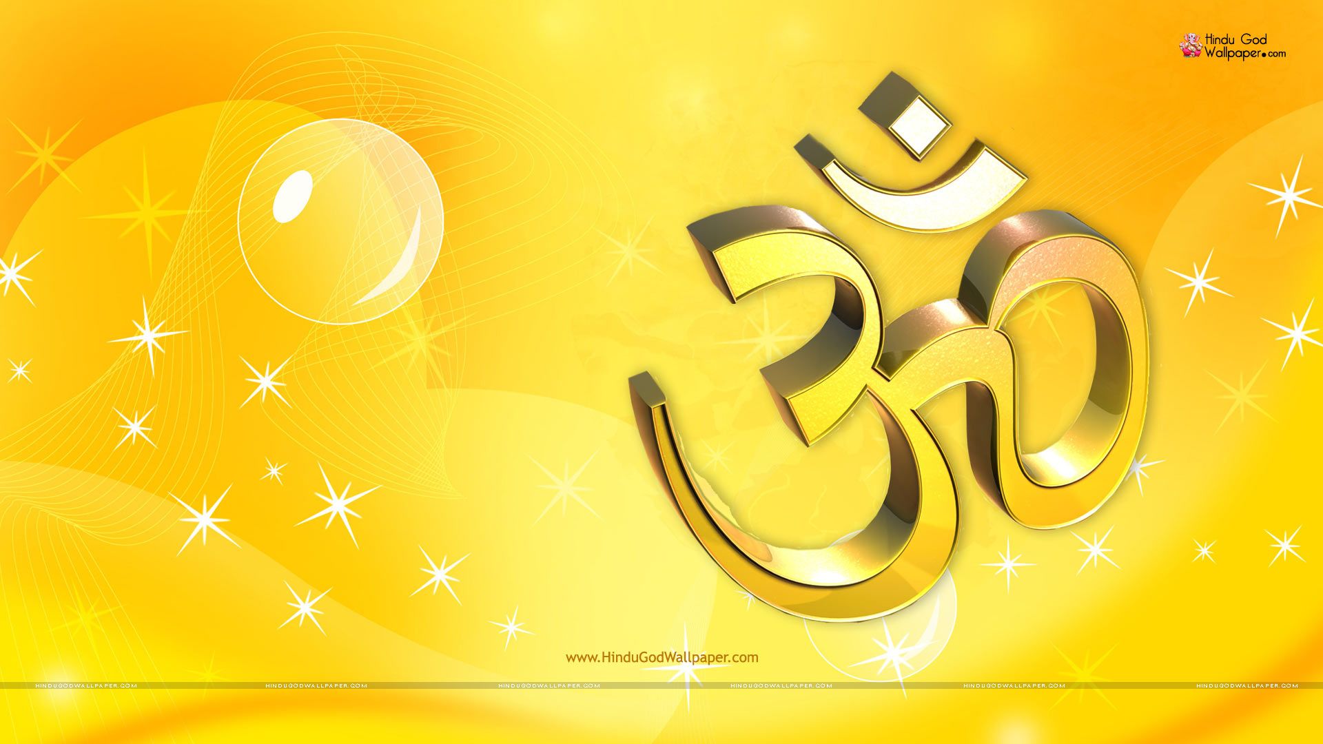 om wallpaper hd 1080p,giallo,testo,font,grafica,disegno grafico