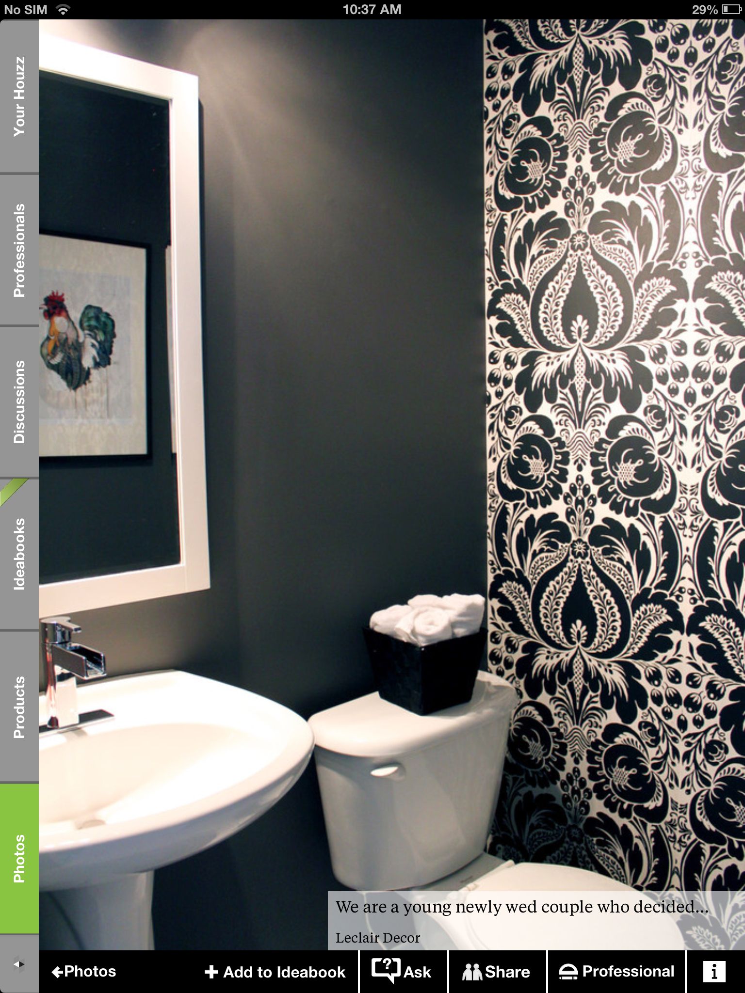 욕실 흑백 벽지,화장실,타일,방,특성,인테리어 디자인