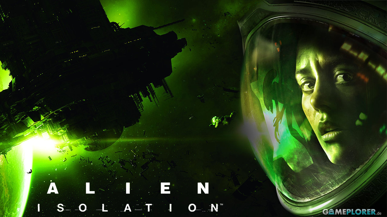 alien isolation wallpaper,grün,schriftart,erfundener charakter,platz,grafik