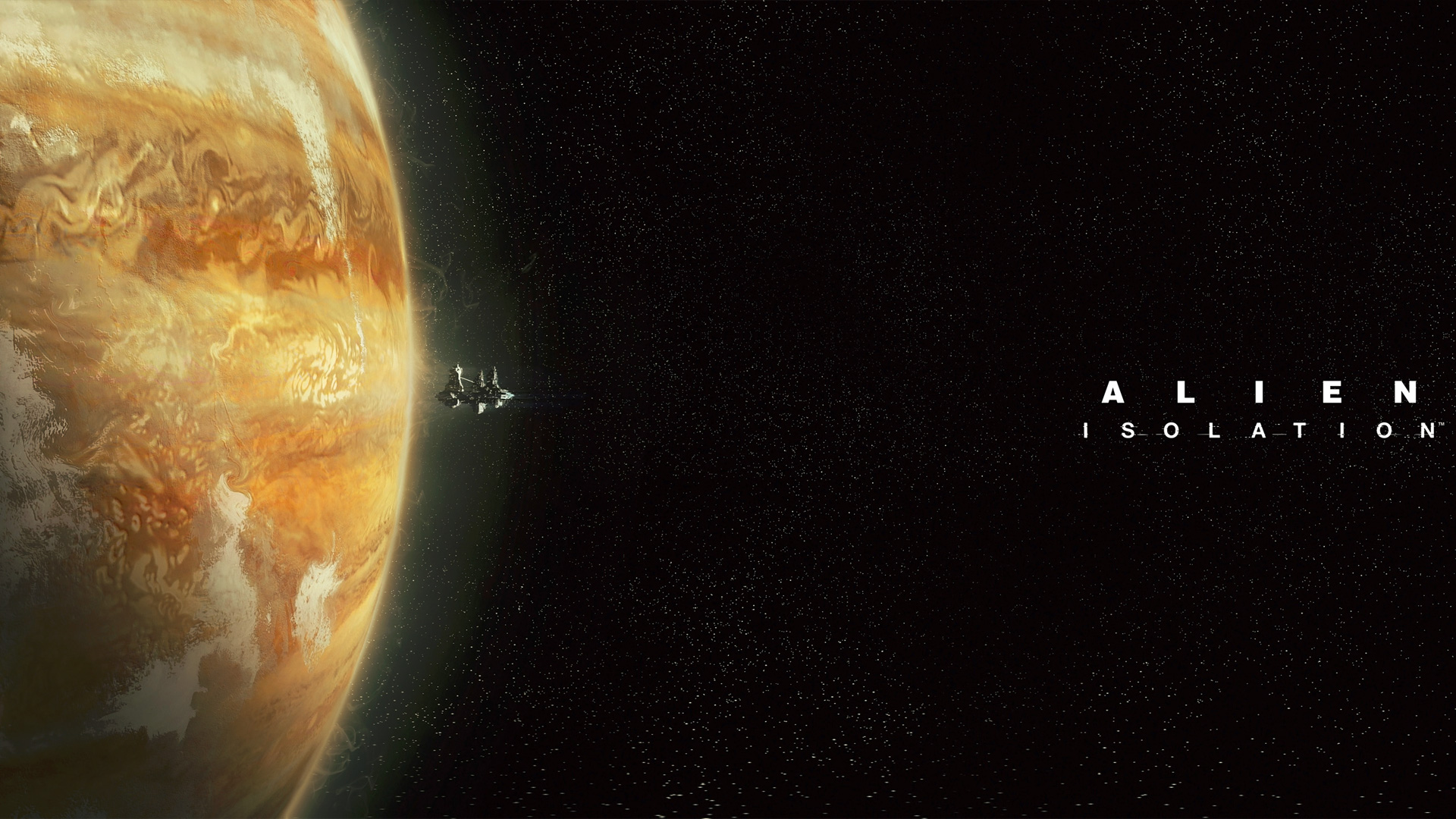 alien isolation wallpaper,planet,outer space,astronomical object,atmosphere,universe