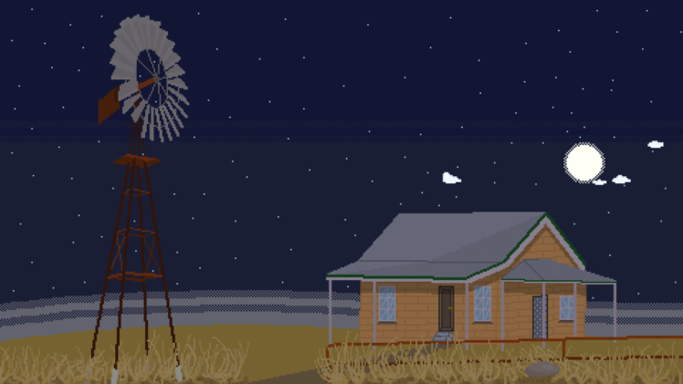 192 pixel di sfondo,cielo,notte,chiaro di luna,casa,illustrazione
